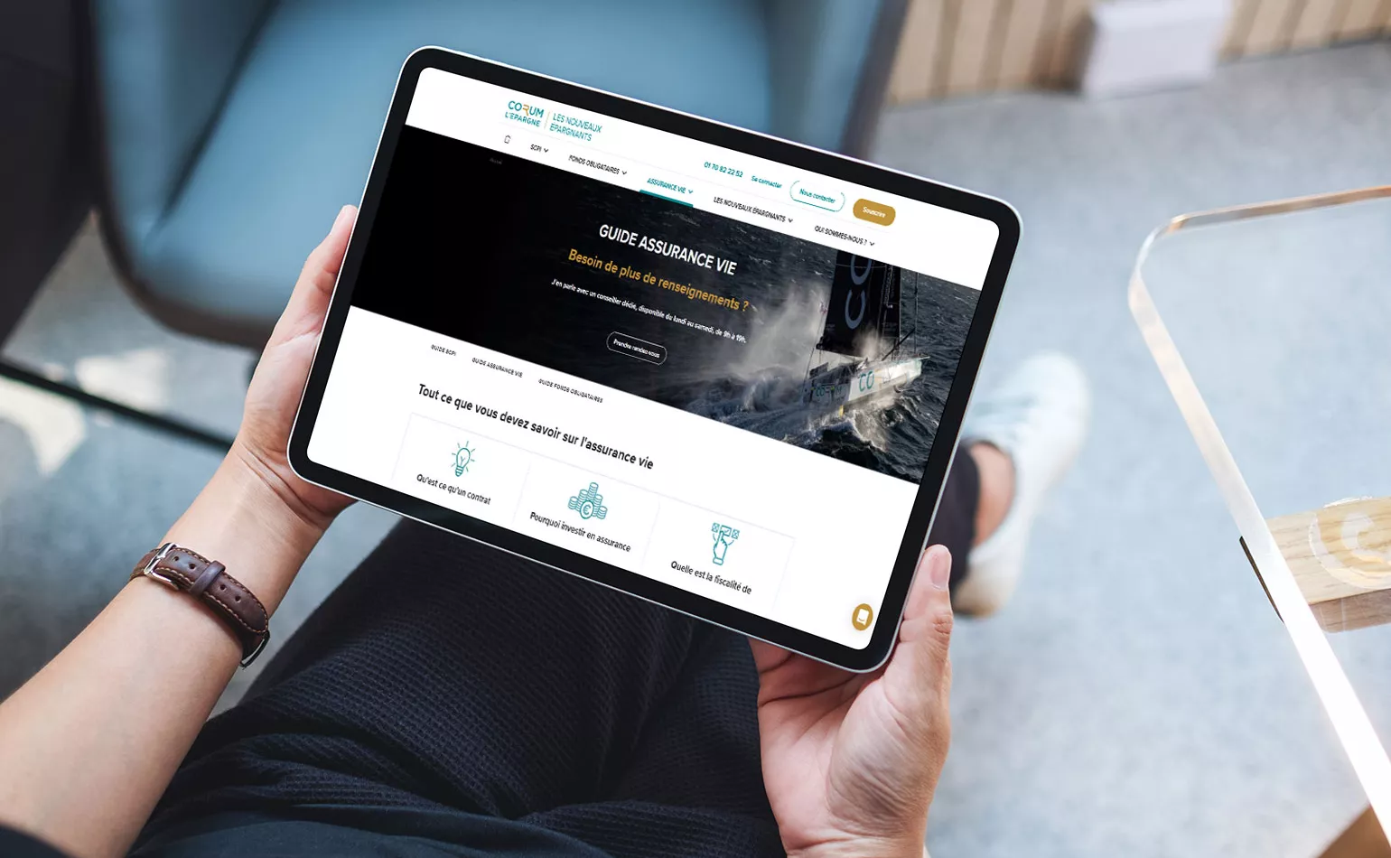 CORUM Assurer la croissance conforter la confiance