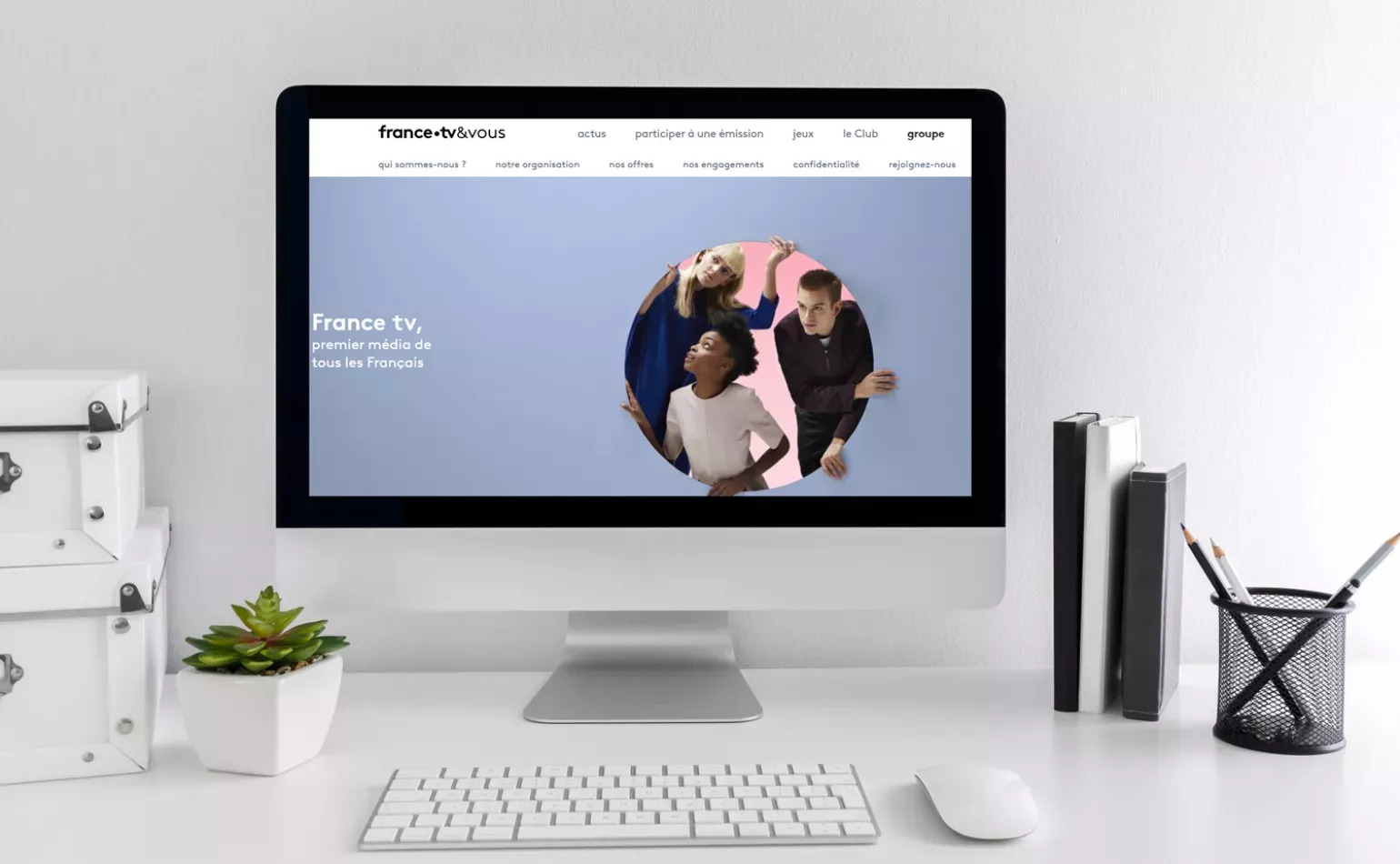 Aperçu des plateformes web de France Télévisions développées en Drupal et Symfony par l'agence AODB.