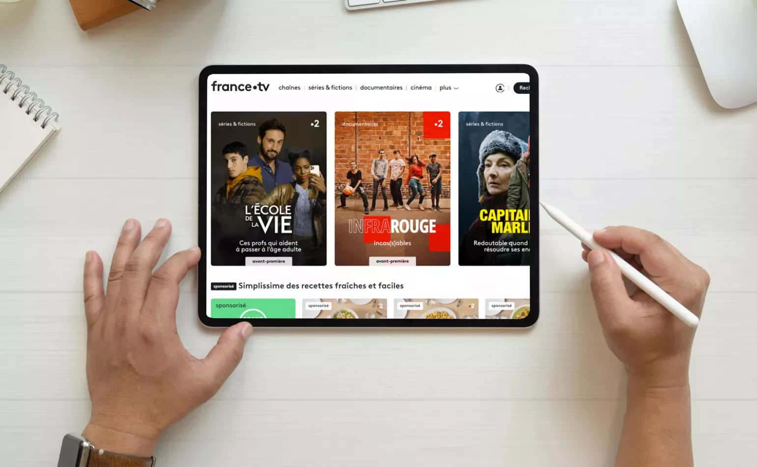 Organisation et pilotage agile Kanban pour le développement, l'évolution et la maintenance des plateformes Drupal et Symfony de France Télévisions.