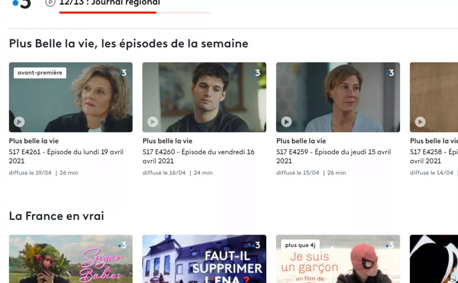 Version mobile responsive des sites Drupal et Symfony de France Télévisions, optimisée pour l'expérience utilisateur par AODB.